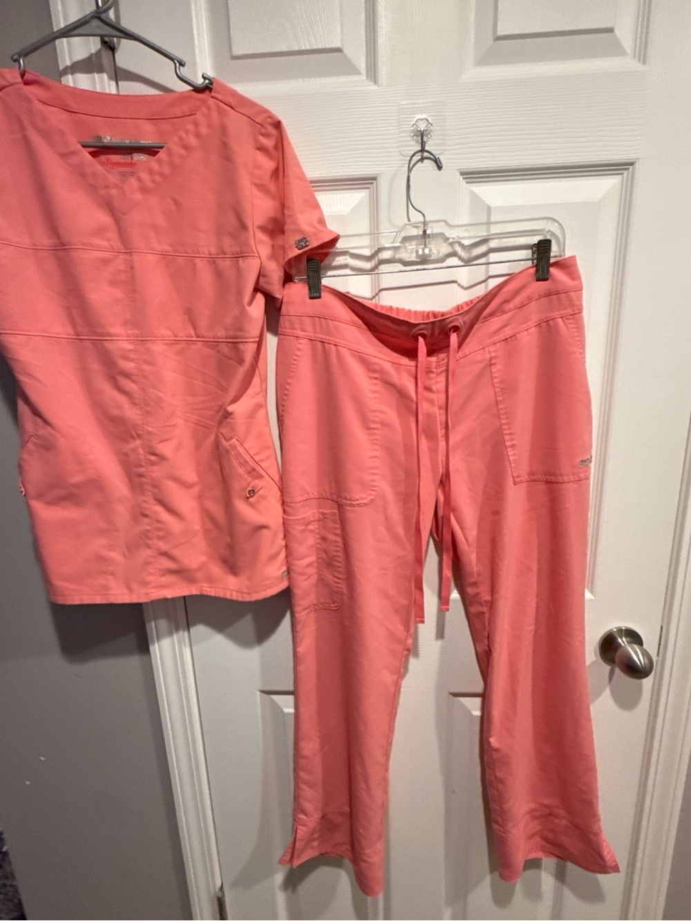 Grey's Anatomy Coral Women's Scrub Joggers with Drawstring